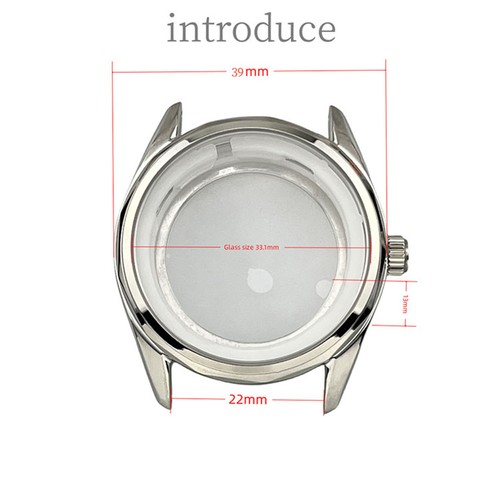 Watch Case Mechanical Watch Modified Diving Case 39mm for NH35/NH36 Movement ## - Picture 2 of 39