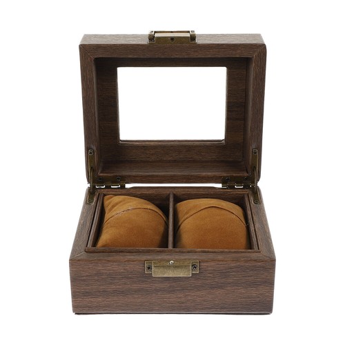 Boîte de montre de voyage portable en cuir personnalisée à 1-3