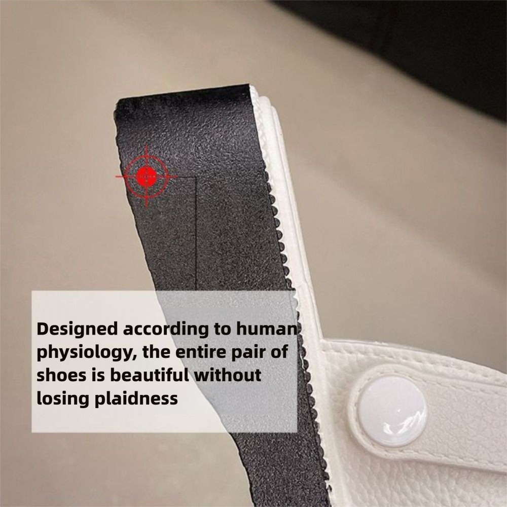 APL Sandali con suola spessa due stili design testa dutt mezze pantofole estate