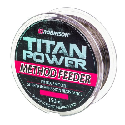 150m ROBINSON ANGELSCHNUR TITAN POWER METHOD FEEDER MONOFILE SCHNUR FISHING LINE
