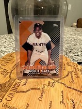 2022 Topps Series 1 Welcome to the Show Black /299 Willie Mays #WTTS-47 HOF