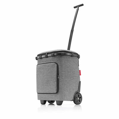 reisenthel carrycruiser plus, Einkaufstrolley mit Thermofach, Frame Twist Silver
