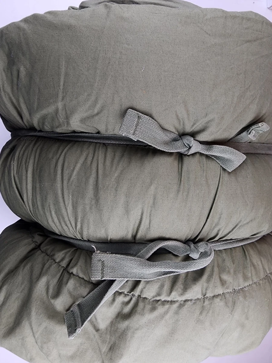 Vintage US Army M-1949 Feather Filled Mountain Sleeping Bag Size Vintage US Army M-1949 Feather Filled Mountain Sleeping Bag Size
