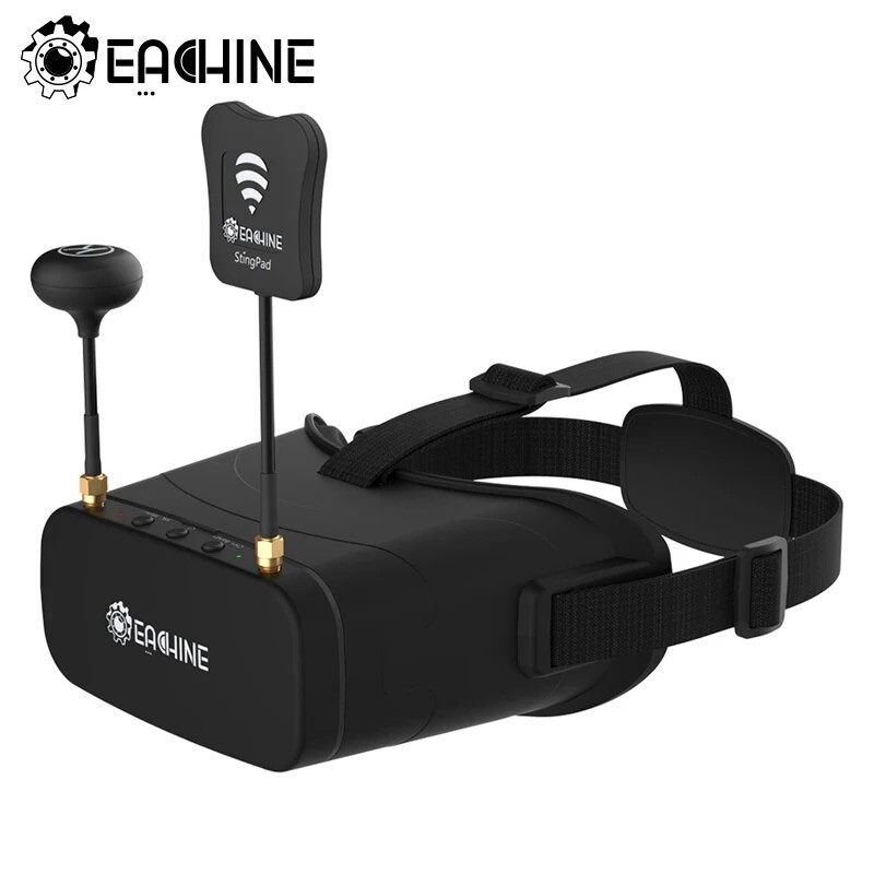Eachine EV800DM 5.8G 40CH HD DVR RC Camera Racing VR Video FPV Drone Goggles -AU