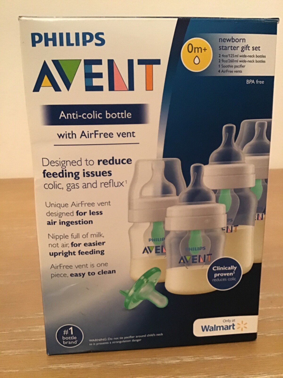 avent anti colic starter set