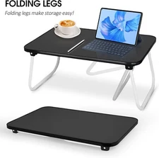 Laptop Tray for Bed or Couch, Adjustable Breakfast Serving Desk
