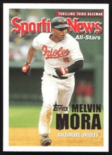 2005 Topps Sporting News All Stars Melvin Mora #359 Baltimore Orioles