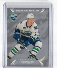 2020-21 AHL Base SPs Card # 215 2019-20 AHL All-Stars Reid Boucher Utica Comets