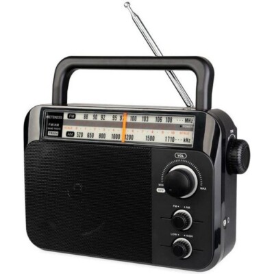 Retekess TR604 FM AM Radio tragbar mit Griff AC DC Transistor Vintage