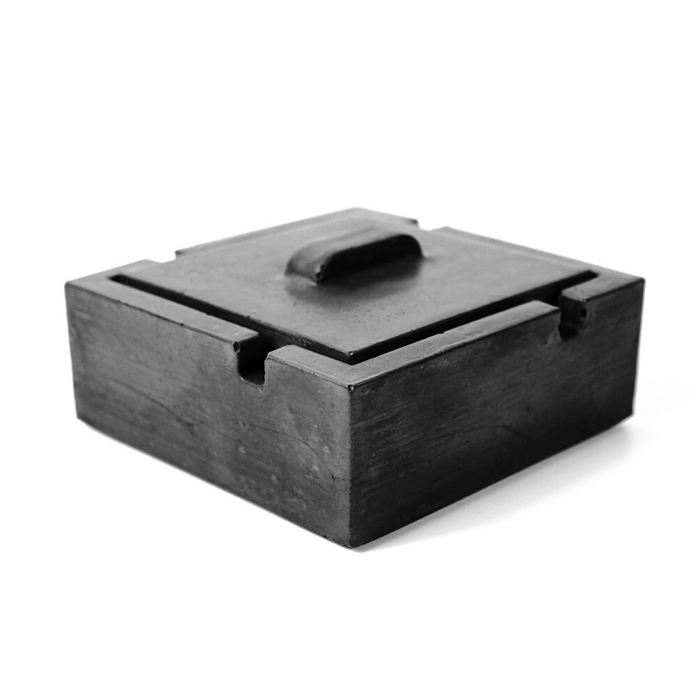 Design Aschenbecher aus Beton mit Deckel | 100% Handgefertigt