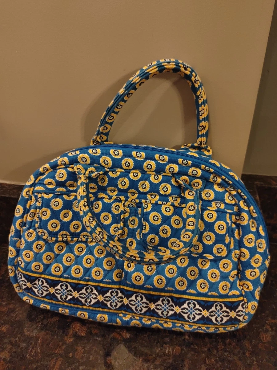 Vera Bradley Riviera Blue Cargo Bag 15 S H 8