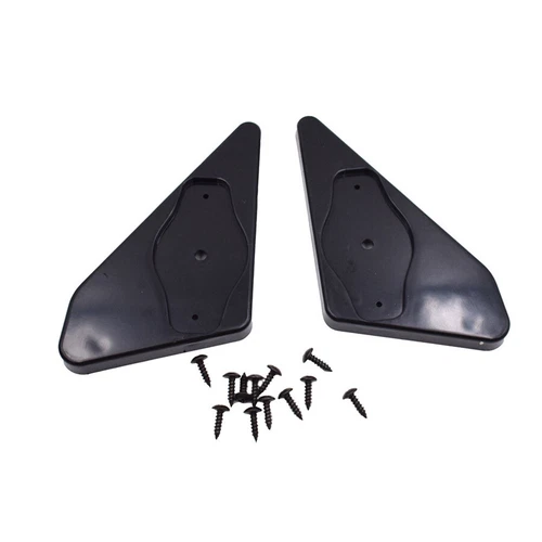 racing side mirror Pair F1 Style Carbon Fiber wide angle lens Manual Adjustment - Picture 5 of 12