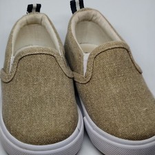 Gymboree Boys Size 6 Tan Slip On Shoes