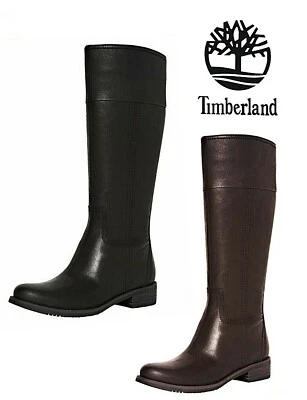BOTAS ALTAS TIMBERLAND VENICE PARK ALTO PRECIO DE VENTA SUGERIDO POR EL FABRICANTE £180 CUERO HASTA LA RODILLA 4,4,5,5,5,6,6,5,7