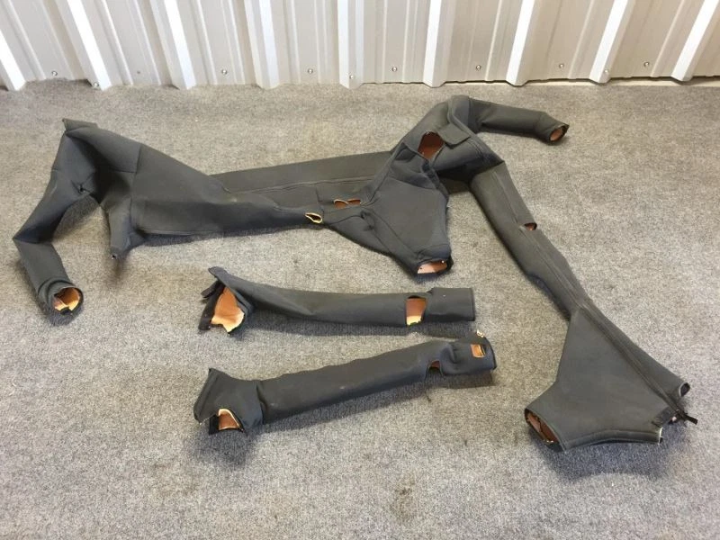 07-17 WRANGLER JK 4DR ROLL BAR PADDING KIT OEM