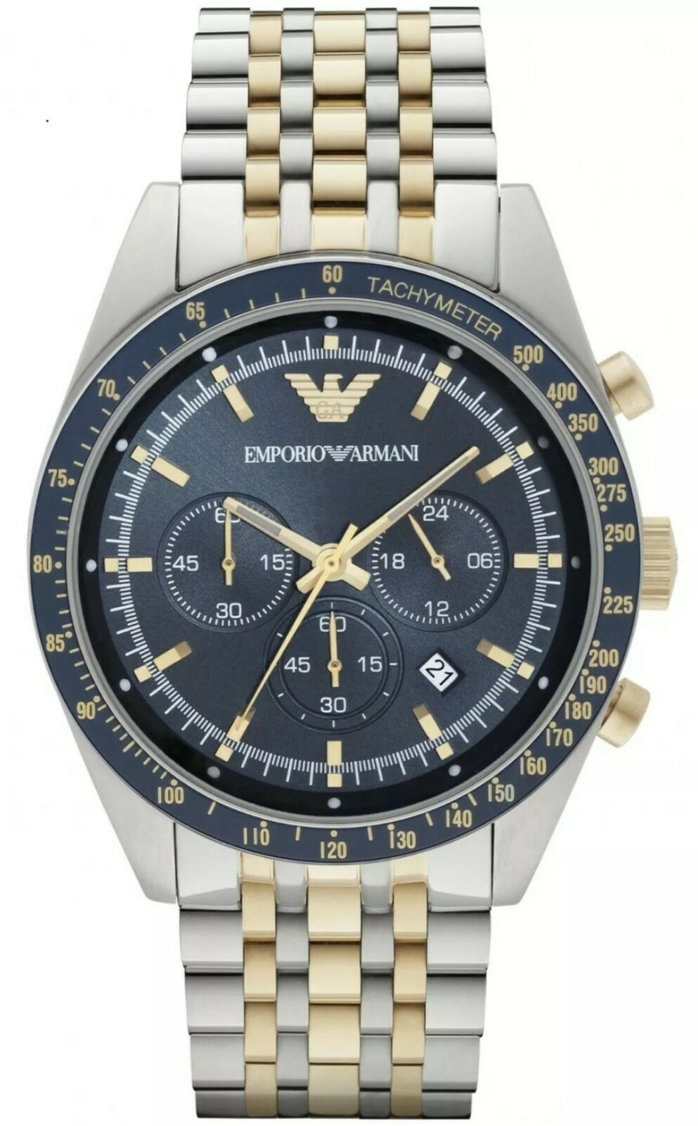 emporio armani ar6088 tazio men's chronograph watch