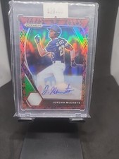 2021 Panini Prizm Draft Picks JORDAN MCCANTS SP Snakeskin auto-08/15-Marlins