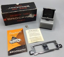 Vintage Brockway DayBrite Table Viewer for 35MM Slides
