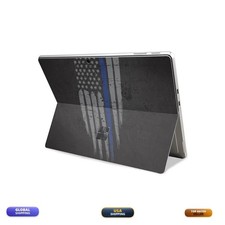 Tablet Skin Compatible Microsoft Surface Pro 11 (2024-2025) - Thin Blue Line