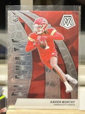 2024 Panini Mosaic - Elevate Xavier Worthy #7 (RC)