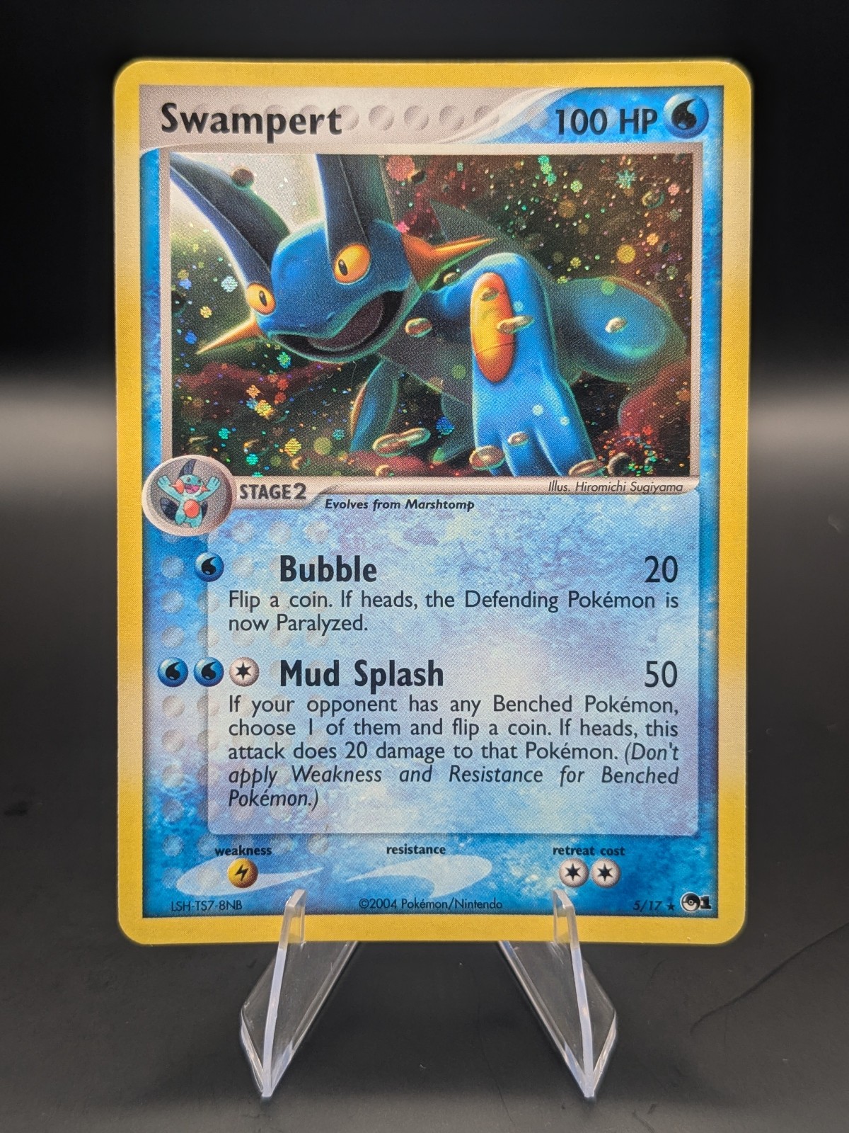 Swampert 005/017 POP Series 1 Holo MP
