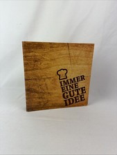 Rezeptordner Kaiser’s Tengelmann Ringbuch Holzoptik IMMER EINE GUTE IDEE