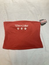 Diet Coke Tube Top, Women’s Large, NWT!