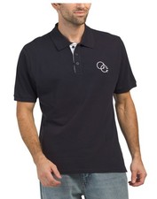 Cavalli Class Men  s Navy Polo Shirts, Size XL