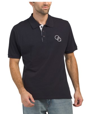 Cavalli Class Men s Navy Polo Shirts, Size XL