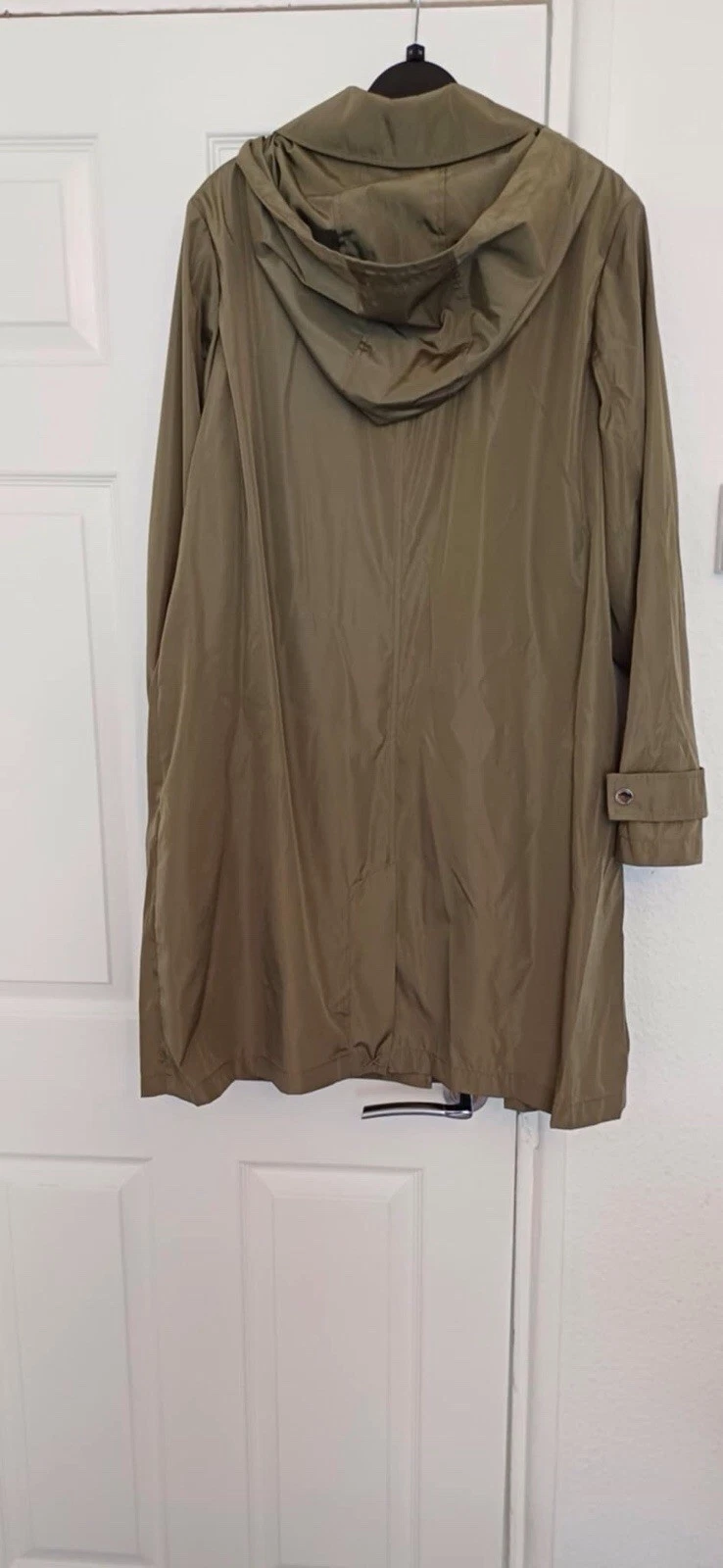 Michael Kors Giacca Leggera Staccabile con Cappuccio Impermeabile Taglia M