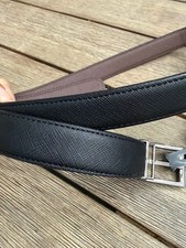 Van Heusen Boys Belt Reversible Black Brown Dress Belt Size Boys XL