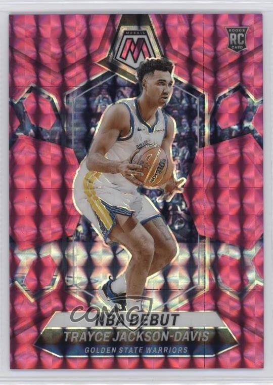 2023-24 Panini Mosaic NBA Debut Pink Prizm 79/149 Trayce Jackson-Davis #254 1dh2