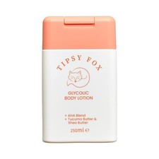 Tipsy Fox 250ml Glycolic Body Lotion - AHA Blend with Tucuma Butter and Shea
