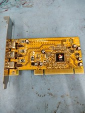 SIIG 3-Port Firewire PCI Adapter Card Model NN-400P33 for older PCSFREE SHIPPING
