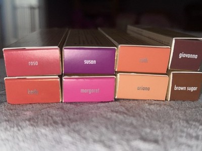 6 Stila Calligraphy Lipstains And 2 Stila Lip Plumpers