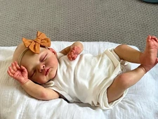 Realistic Chubby Reborn Baby Dolls 18in Soft Cloth Body Poseable Real Life Gifts