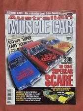 #3 Australian Muscle Car mag 2002,SUPERCAR SCARE,GTR XU2,XA GTHO PHASE IV,R/T V8