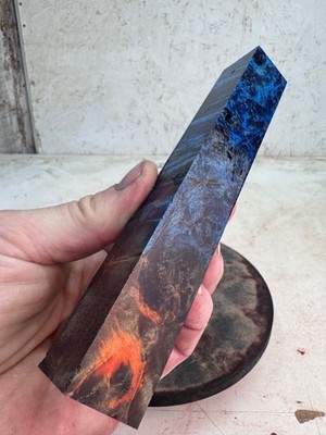 Stabilized Box Elder Burl Pen Blank | SPB 901