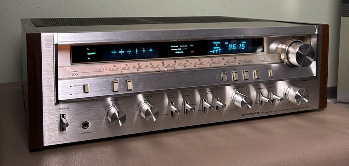 PIONEER SX-3800 STEREO RECEIVER | eBay