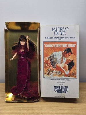 1967 Gone With The Wind Scarlett Red Dress World Doll Limited Edition With COA