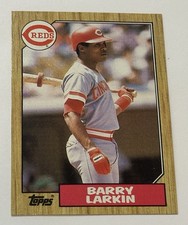Barry Larkin 2021 Topps Topps Double Headers #TDH-11 Cincinnati Reds
