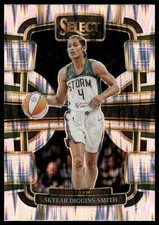 2024 Panini Select WNBA #12 Skylar Diggins-Smith Silver Flash Prizms