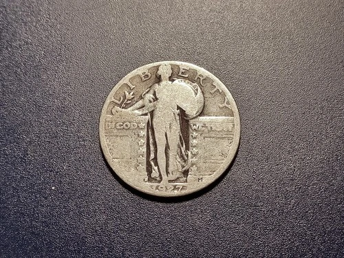 Circulated 1927-D Standing Liberty Quarter (better date)