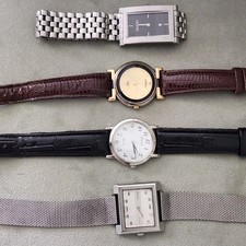 Seiko Vintage Chariot + Orient + Gucci G-Frame + Opel Watch Bundle Quartz & Mech