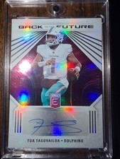 2022 Panini Donruss Elite - Back to the Future Signatures Tua Tagovailoa / 99
