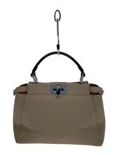 FENDI Handbag Leather GRY 8bn244 sqk 179 9851