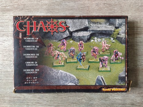 5 Furies Démons Du Chaos Warhammer 40k - Figurines Metal OOP 90s/00s - Peintes