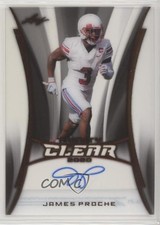 2020 Leaf Trinity Clear James Proche #CA-JP1 Auto 6k8
