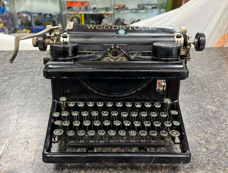 Antique Woodstock Typewriter Company Model 5N Standard Typewriter - AS IS