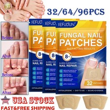 32 Pcs Fungal Nail Patches - Extra Strength Toenail Fungus Treatment Overnight